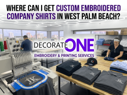 Where Can I Get Custom Embroidered Company Shirts in West Palm Beach? Where Can I Get Custom Embroidered Company Shirts in West Palm Beach?