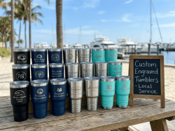 Custom Engraved Tumblers in Riviera Beach, FL for Employees, Customers & Events Custom Engraved Tumblers in Riviera Beach, FL for Employees, Customers & Events