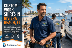 Custom Work Shirts in Riviera Beach, FL: Embroidered Apparel for Contractors, Trades & Service Companies Custom Work Shirts in Riviera Beach, FL: Embroidered Apparel for Contractors, Trades & Service Companies