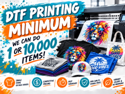 DTF Printing Minimum DTF Printing Minimum