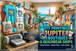DTF Printing for Jupiter Boutiques and Beachwear Shops DTF Printing for Jupiter Boutiques and Beachwear Shops
