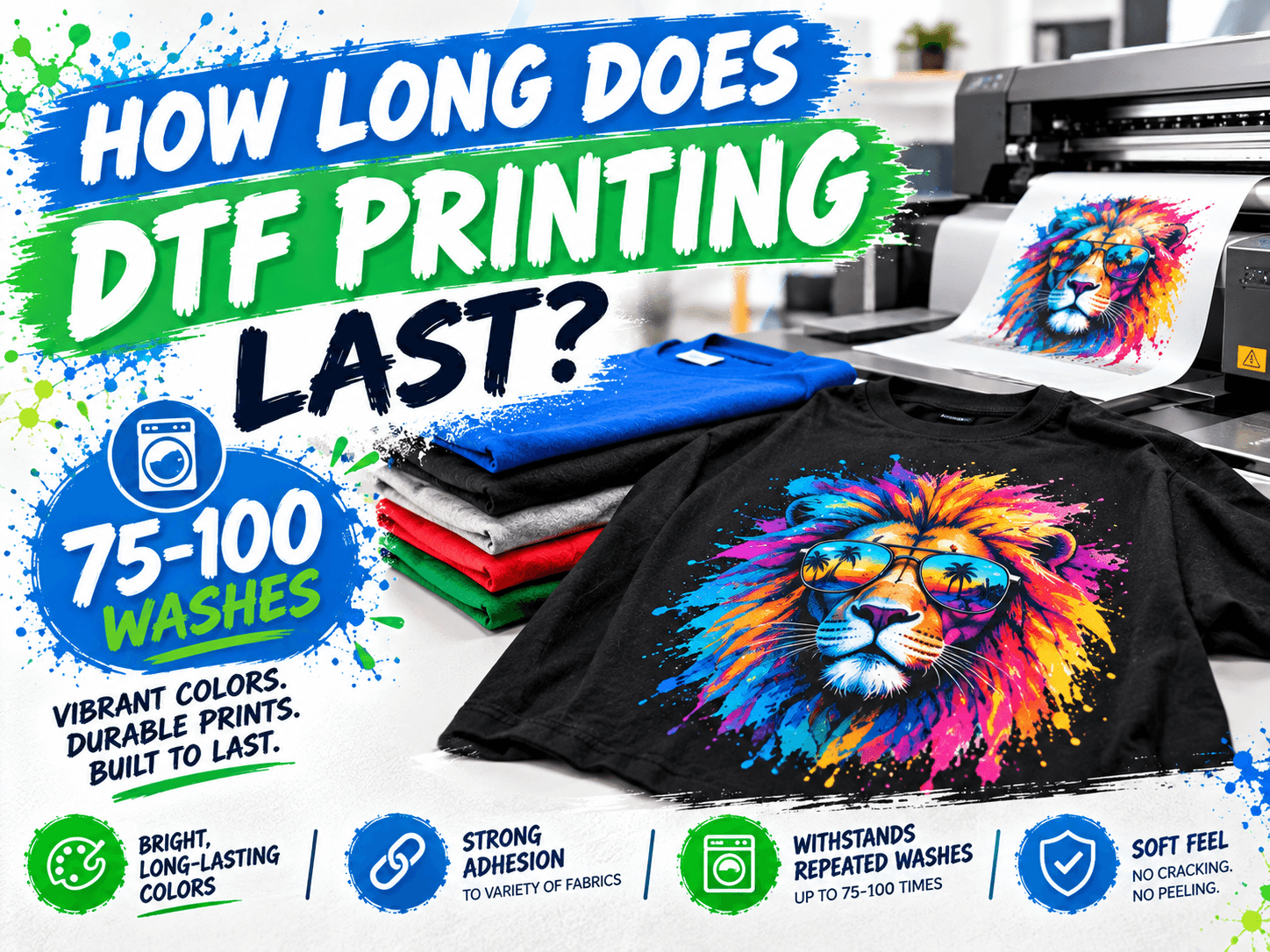 How Long Does DTF Printing Last