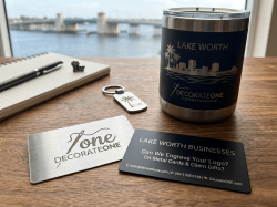 Can Lake Worth Businesses Get Their Logo Engraved on Metal Business Cards and Client Gifts? Can Lake Worth Businesses Get Their Logo Engraved on Metal Business Cards and Client Gifts?
