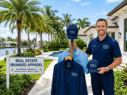 Real Estate Branded Apparel in Palm Beach Gardens, FL: Custom Hats, Polos & Jackets for Agents Real Estate Branded Apparel in Palm Beach Gardens, FL: Custom Hats, Polos & Jackets for Agents