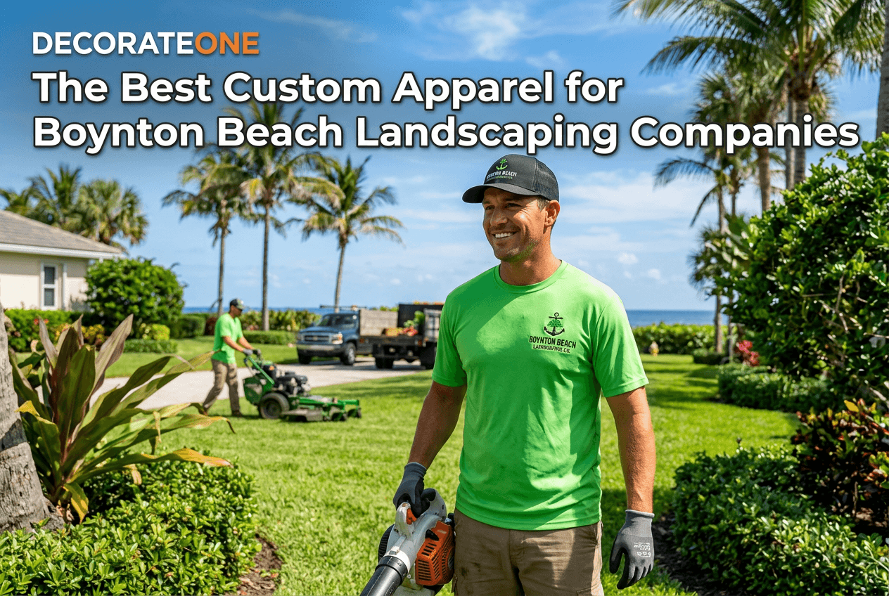 The Best Custom Apparel for Boynton Beach Landscaping Companies