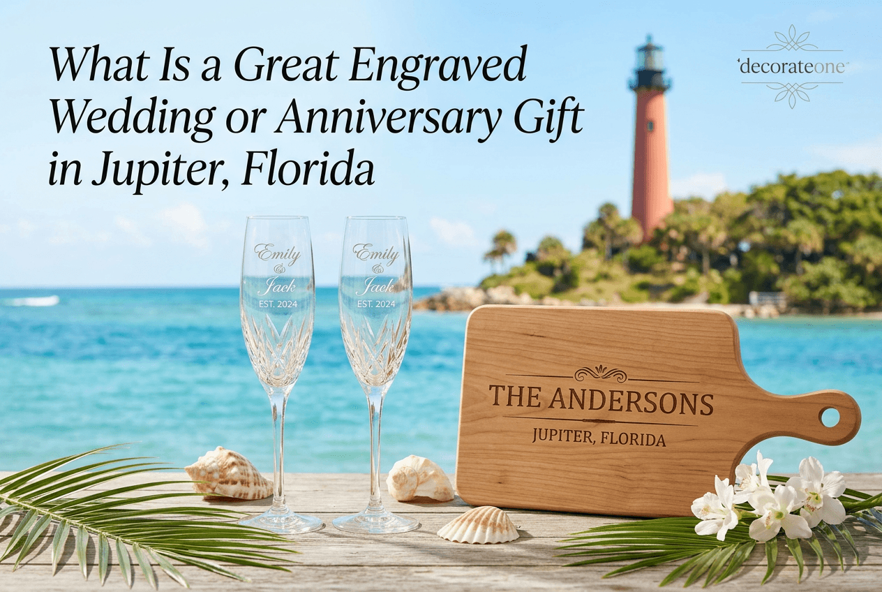 What Is a Great Engraved Wedding or Anniversary Gift in Jupiter?