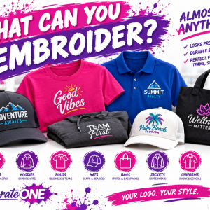 What can you embroider What can you embroider