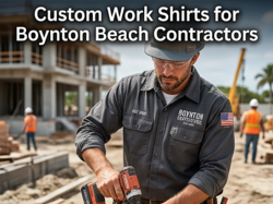 Custom Work Shirts for Boynton Beach Contractors and Construction Crews Custom Work Shirts for Boynton Beach Contractors and Construction Crews