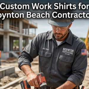 Custom Work Shirts for Boynton Beach Contractors and Construction Crews Custom Work Shirts for Boynton Beach Contractors and Construction Crews