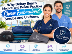 Why Delray Beach Medical and Dental Practices Choose Embroidered Scrubs and Uniforms Why Delray Beach Medical and Dental Practices Choose Embroidered Scrubs and Uniforms
