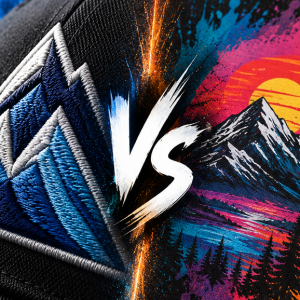 The pros and cons of embroidery vs printing The pros and cons of embroidery vs printing