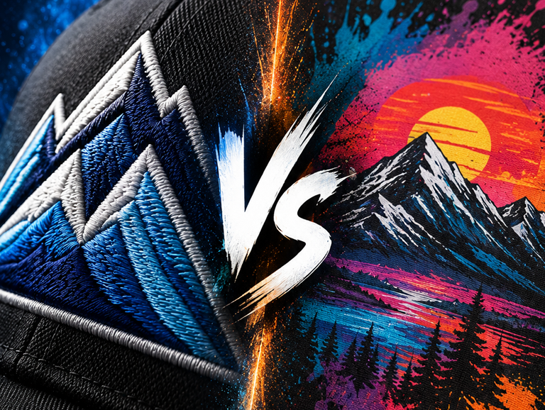 The pros and cons of embroidery vs printing