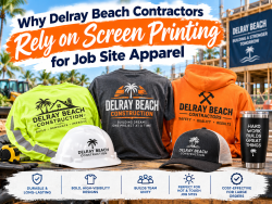 Why Delray Beach Contractors Rely on Screen Printing for Job Site Apparel Why Delray Beach Contractors Rely on Screen Printing for Job Site Apparel
