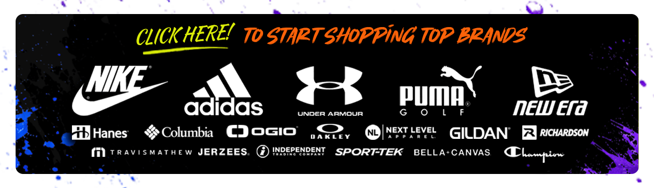 top brands embroidery and printing